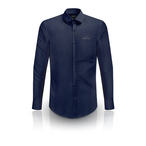 Shirt - Executive - Long - Dark blue - AZ-MT Design